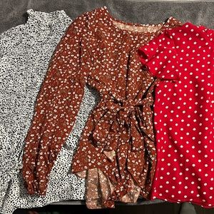 Lot of three Medium Work Shirts